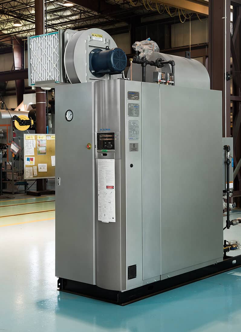 LX GasFired Industrial Boiler Low NoX Boilers Miura America Co